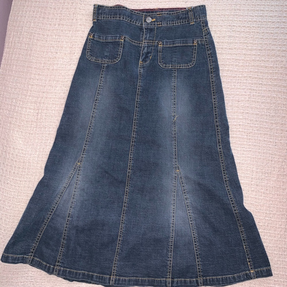 Girls Denim Skirt